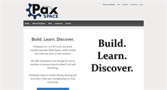 Desktop Screenshot of paxspace.org